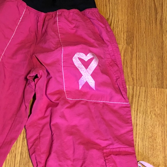🔴SOLD🔴Zumba dance workout pants breast cancer - Picture 2 of 6
